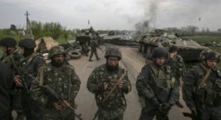 14 military killed in chopper downed in E. Ukraine – acting president