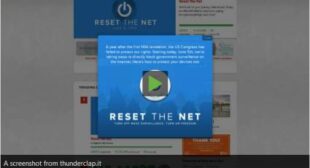 “Don’t ask for privacy, Take it back”: Anti-NSA – ResetTheNet campaign kicks off