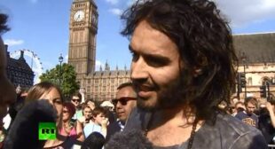 Russell Brand ‘Con-Dems’ MSM blackout of 50,000-strong anti-austerity march