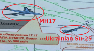 Ukrainian Su-25 fighter detected in close approach to MH17 before crash – Moscow