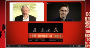 ‘We share the same prosecutor’: Snowden, Assange & Dotcom team up