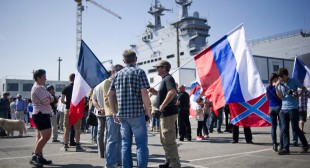 French protesters unite against govt’s suspension of Mistral delivery to Russia (PHOTOS, VIDEO)