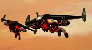Jetpack power: Stunning 4K video of Jetmen soaring above Dubai at 120mph