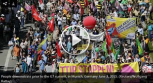 ‘End extreme inequality’: Thousands hit streets of Germany ahead of G7 summit