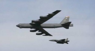 Escalating Cold War, US Flies B-52 Bomber Over South Korea