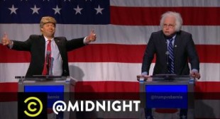 Trump vs. Bernie in the First Ever @midnight Presidential Debate