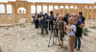 US reporters ignore first journalist tour of liberated Palmyra organized by Russian military – MoD
