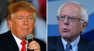 Like Clinton, Trump Chickens Out of Debate with Sanders