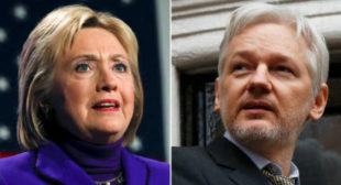 Assange: Vote for Hillary Clinton is ‘vote for endless, stupid war’ which spreads terrorism