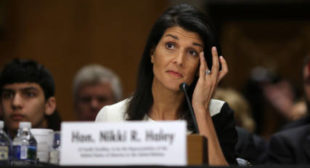 Trump’s UN pick Nikki Haley shows support for Israel, hard line on Russia