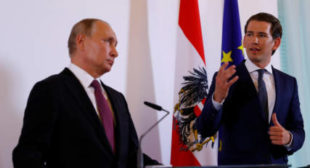 Superpower Russia key to settlement of Syria, Ukraine conflicts – Austria’s Kurz to Putin