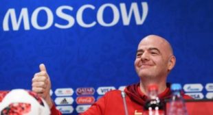 FIFA President Infantino hails Russia’s World Cup as ‘best ever’