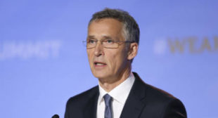 ‘We bombed you to save you’ – NATO head Stoltenberg speaks about 1999 bombings on visit to Serbia