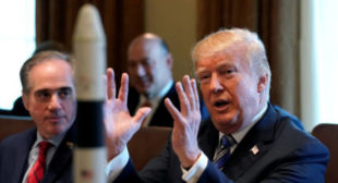 US needs a space force because Russia is ahead on it, Trump says