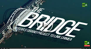 The Bridge Russia’s grand project to link Crimea