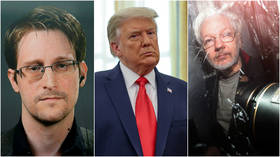 ‘You alone can SAVE HIS LIFE’: NSA whistleblower Edward Snowden urges Trump to grant clemency to Wikileaks’ Julian Assange