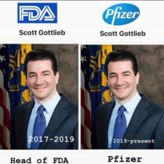 The Revolving Door: All 3 FDA-authorized COVID Shot Companies Now Employ Former FDA Commissioners