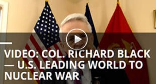 Col. Richard Black – U.S. Leading World to Nuclear War | The Schiller Institute🎞