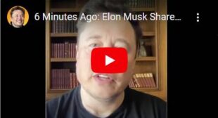 6 Minutes Ago: Elon Musk Shared Terrifying Message