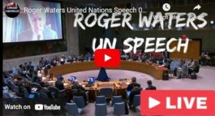 Roger Waters at the UN Security Council session – FULL SPEECH 🎞