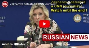 Zakharova defeated a CNN journalist! Watch until the end! Ukraine 🎞