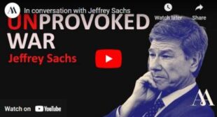 In conversation with Jeffrey Sachs 🎞