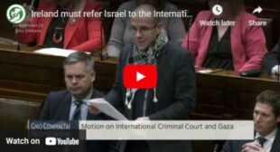Ireland must refer Israel to the International Criminal Court now🎞