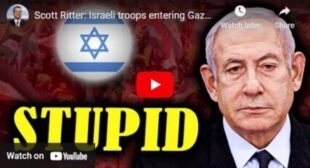 Scott Ritter: Israeli troops entering Gaza is no different from committing suicide🎞