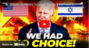 BIDEN’s WARNING To Israel: “Russia & Iran Have Just Sent Troops To Gaza Palestine!”🎞