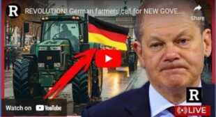 REVOLUTION! German farmers call for NEW GOVERNMENT and no more money to Ukraine🎞