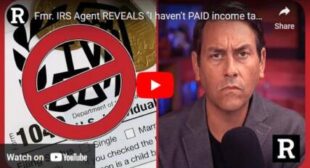 Fmr. IRS Agent REVEALS “I haven’t PAID income taxes in 25 years” it’s UNCONSTITUTIONAL🎞