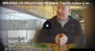 BREAKING: CIA Officer/Former FBI Boasts “Can Put Anyone in Jail…Set ’Em Up!” “We Call It a Nudge”🎞