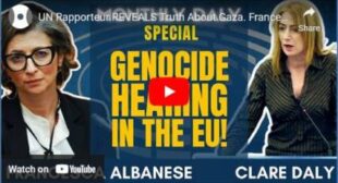 UN Rapporteur REVEALS Truth About Gaza. Francesca Albanese Speaks to EU Parliament Group🎞