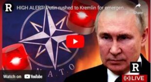HIGH ALERT! Putin rushed to Kremlin for emergency meeting over NATO | Redacted w Clayton Morris🎞