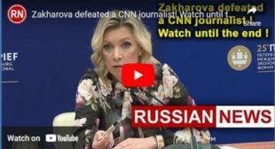 Zakharova defeated a CNN journalist! Watch until the end! Ukraine. Russian news🎞