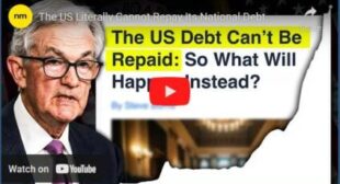 The US Literally Cannot Repay Its National Debt.