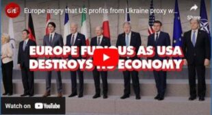 Europe angry that US profits from Ukraine proxy war while destroying EU economy