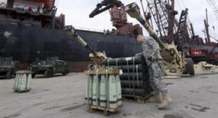 Over 50,000 Tons of Arms & Equipment Shipped to Israel From US