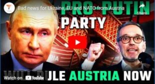 Bad news for Ukraine, EU and NATO from Austria