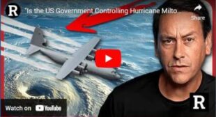 “Is the US Government Controlling Hurricane Milton?” a Category 5 storm | Redacted w Clayton Morris