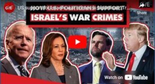 US support for Israel’s war crimes is bipartisan: Trump, Kamala Harris, Biden, JD Vance, Tim Walz