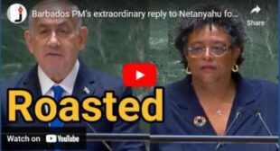 Barbados PM’s extraordinary reply to Netanyahu for selective use of Bible in UN | Janta Ka Reporter