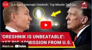 ‘U.S. Can’t Intercept Oreshnik’: Top Missile Tech Expert Stuns Trump; Ukraine ‘Begs’ For Protection