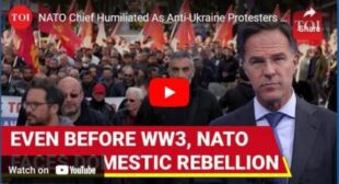 NATO Chief Humiliated As Anti-Ukraine Protesters Say No To War With Russia In Greece