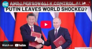 Full Video: Putin And Xi Make Stunning Declarations During Joint Press Conference In Moscow