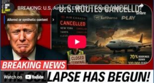 BREAKING: U.S. Airports EMPTY — Foreign Airlines CANCEL Routes, 320,000 Seats GONE!