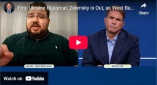 Pop-up player Fmr. Ukraine Diplomat: Zelensky is Out, as West Backs his Protestors and Nazis. Pop-up player Fmr. Ukraine Diplomat: Zelensky is Out, as West Backs his Protestors and Nazis.