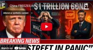 China FREEZES All U.S. Investments — Panic on Wall Street as $1 Trillion GONE Overnight! China FREEZES All U.S. Investments — Panic on Wall Street as $1 Trillion GONE Overnight!