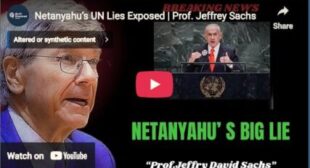 Netanyahu’s UN Lies Exposed | Prof. Jeffrey Sachs