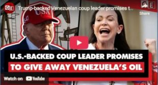 Trump-backed Venezuelan coup leader promises to give oil to US corporations